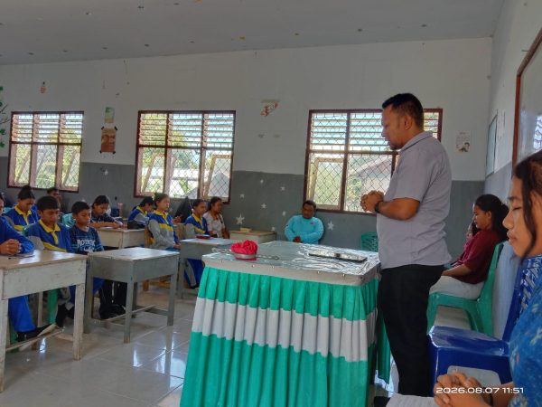 Kegiatan Ibadah Persekutuan Siswa Kristen SMAN 1 Bulagi